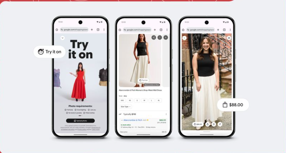Google’s Virtual Try-On Tool Transforms Online Shopping Experience in 2025